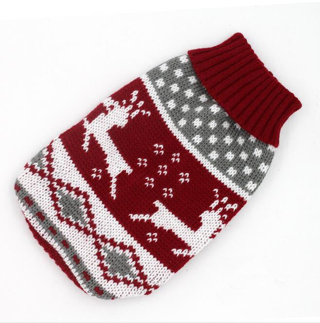 Dog Sweater, Pet Clothing, Knitted Pet Outfit
