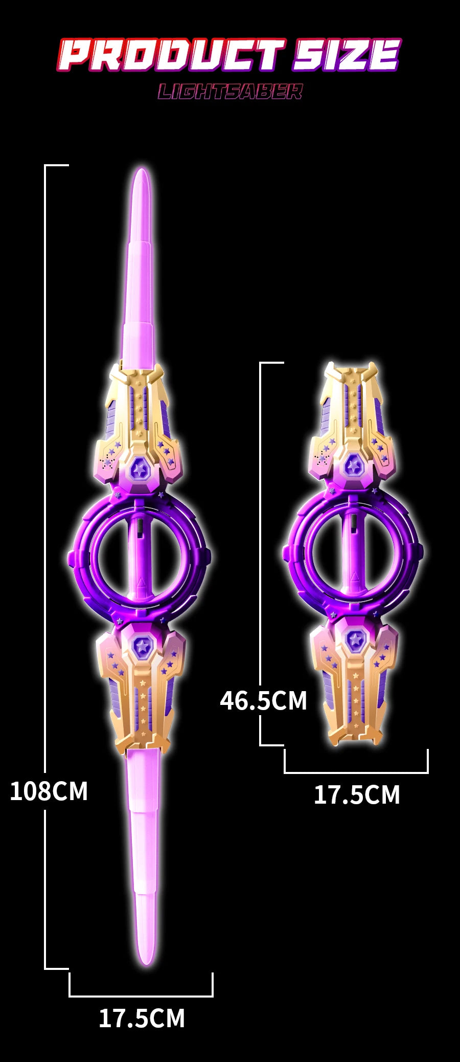 Flashing Led Sword Toy - Fun Role-Play Prop for Outdoor Activities, Family Gatherings and Parties, Suitable for All Ages