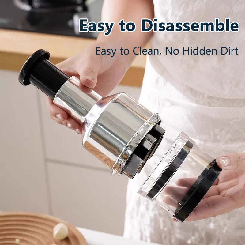 Garlic Press Kitchen Garlic Mincer Manual Crusher Garlic Masher Multi-Function Vegetable Cutter Household Garlic Cutter 2026