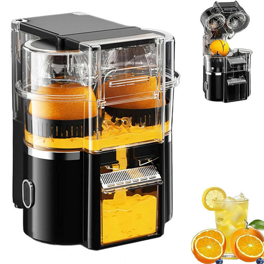 Double-head Electric Juicer Food Blender Automatic Slag Juice Separation Household Juice Squeezer Mixer 2026 New