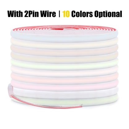 IP68 Waterproof COB LED Neon Strip Lights DC12V 320Leds/M High Brightness 3000K 4000K 6000K Red Blue Green Purple Pink Ice Blue
