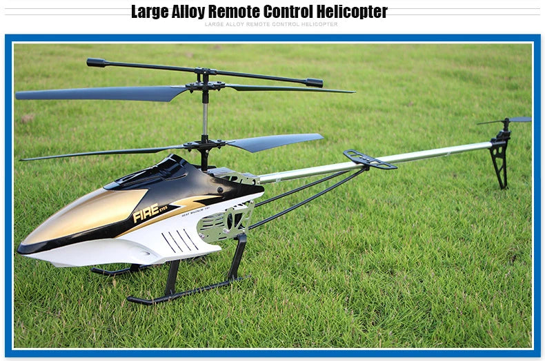 Rc Drone Large Remote Control Helicopter 80cm 2.4G 3.5CH Extra Durable Copter Toys Kids Dron Model Outdoor Aircraft Helicoptero