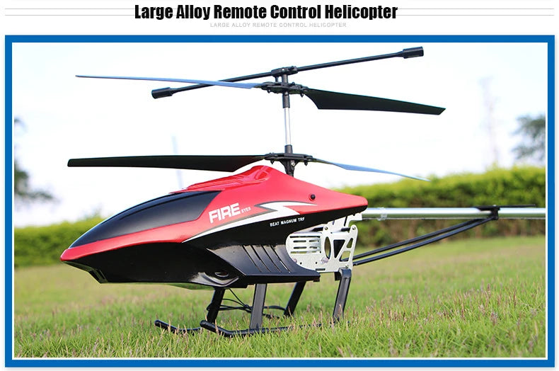 Rc Drone Large Remote Control Helicopter 80cm 2.4G 3.5CH Extra Durable Copter Toys Kids Dron Model Outdoor Aircraft Helicoptero