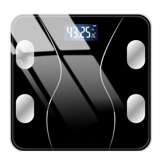 Household Smart Electronic Scale, Glass Weighing Scale, Adult Body Scale, Weighing Gauge, Fat Scale, Bathroom Scale Weights