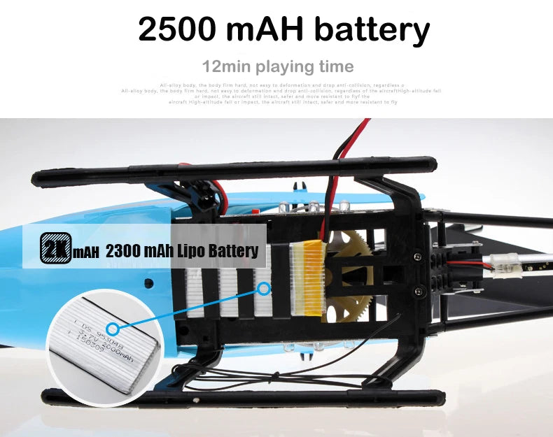 Rc Drone Large Remote Control Helicopter 80cm 2.4G 3.5CH Extra Durable Copter Toys Kids Dron Model Outdoor Aircraft Helicoptero