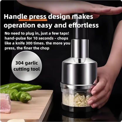 Garlic Press Kitchen Garlic Mincer Manual Crusher Garlic Masher Multi-Function Vegetable Cutter Household Garlic Cutter 2026