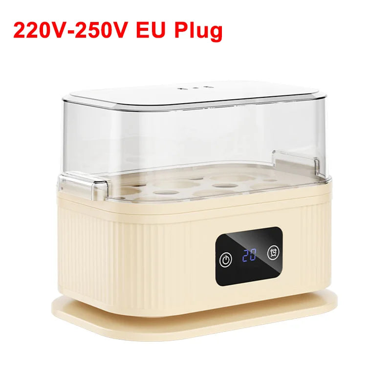 Electric Egg Cooker Mini Automatic Egg Boiler Multifunctional Breakfast Cooking Steamer Kitchen Eggs Poacher Machine With Timer