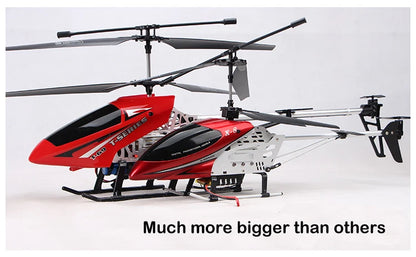 Rc Drone Large Remote Control Helicopter 80cm 2.4G 3.5CH Extra Durable Copter Toys Kids Dron Model Outdoor Aircraft Helicoptero