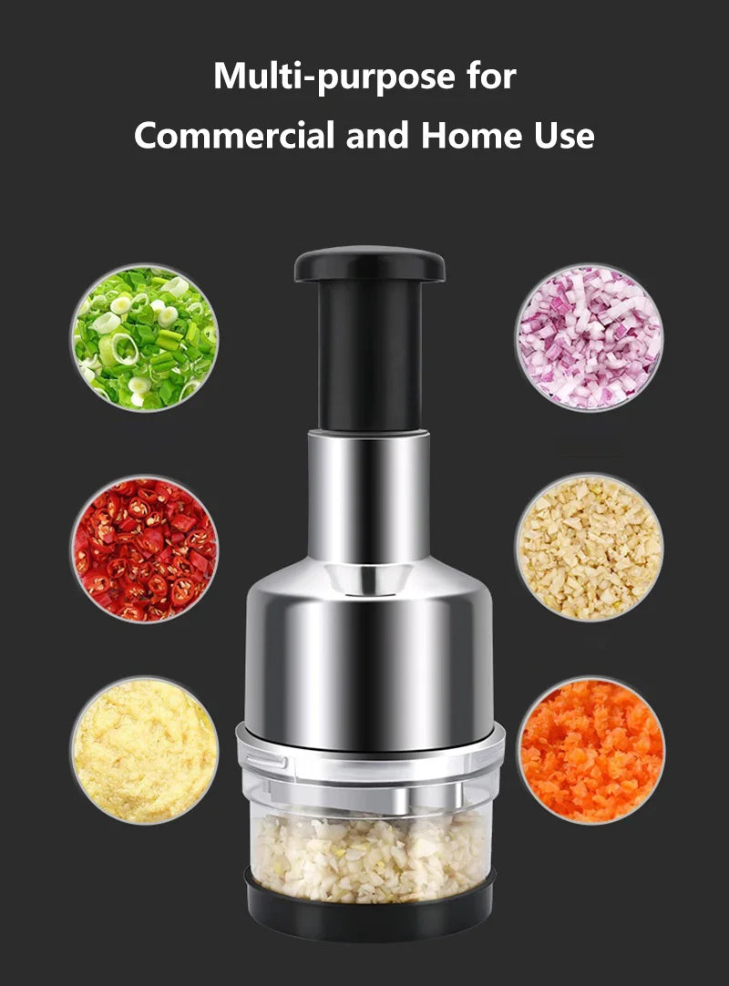 Garlic Press Kitchen Garlic Mincer Manual Crusher Garlic Masher Multi-Function Vegetable Cutter Household Garlic Cutter 2026