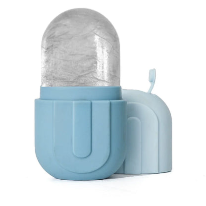 Ice Face Roller Silicone Face Lifting Contouring Tools Ice Cube Trays Ice Globe Balls Eye Facial Massager Beauty Skin Care Tools