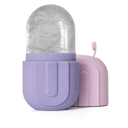 Ice Face Roller Silicone Face Lifting Contouring Tools Ice Cube Trays Ice Globe Balls Eye Facial Massager Beauty Skin Care Tools