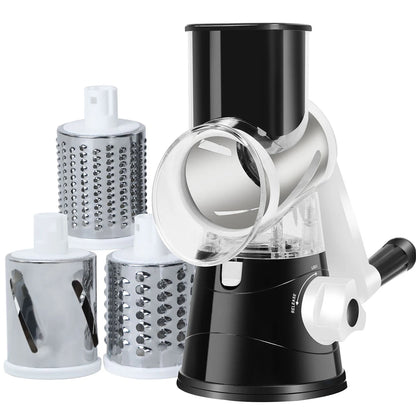 Household Multifunctional  Roller Vegetable Cutter Hand Crank Kitchen  Grater Cheese Peanut Cookie Chopper tools