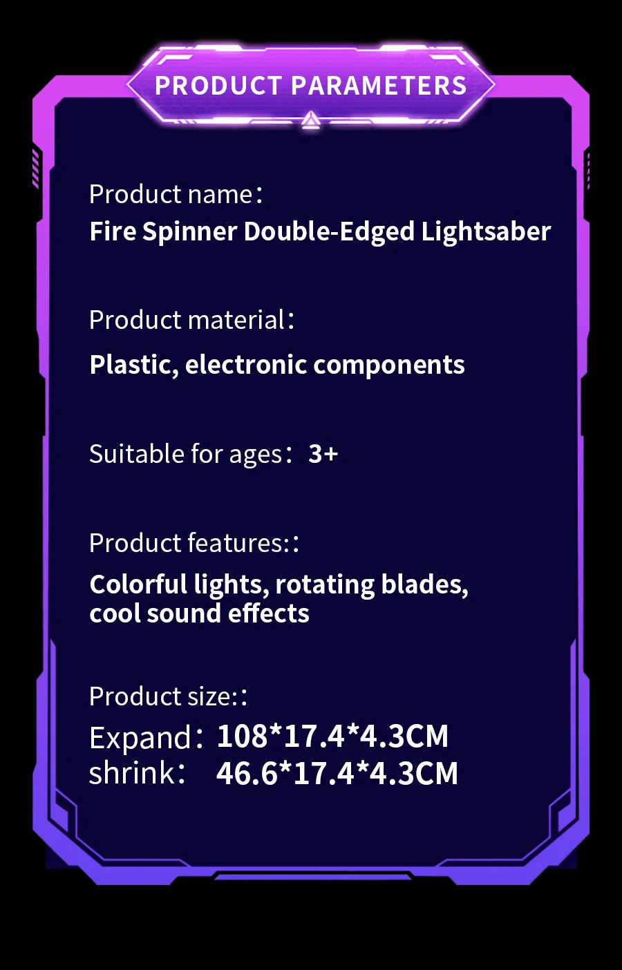 Flashing Led Sword Toy - Fun Role-Play Prop for Outdoor Activities, Family Gatherings and Parties, Suitable for All Ages