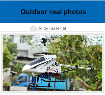 Rc Drone Large Remote Control Helicopter 80cm 2.4G 3.5CH Extra Durable Copter Toys Kids Dron Model Outdoor Aircraft Helicoptero