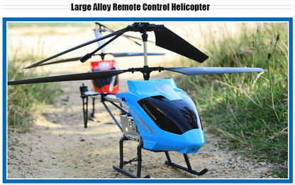 Rc Drone Large Remote Control Helicopter 80cm 2.4G 3.5CH Extra Durable Copter Toys Kids Dron Model Outdoor Aircraft Helicoptero