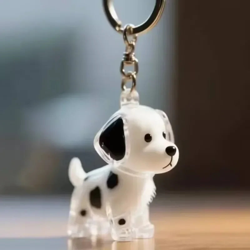 Dog Cat Hair Keychain Fur Container To Fill with Key Ring Accessories Capsule Pendant Storage Bag Pet Put in Keepsake Poodle