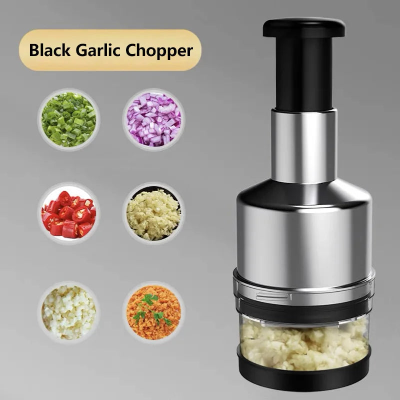 Garlic Press Kitchen Garlic Mincer Manual Crusher Garlic Masher Multi-Function Vegetable Cutter Household Garlic Cutter 2026