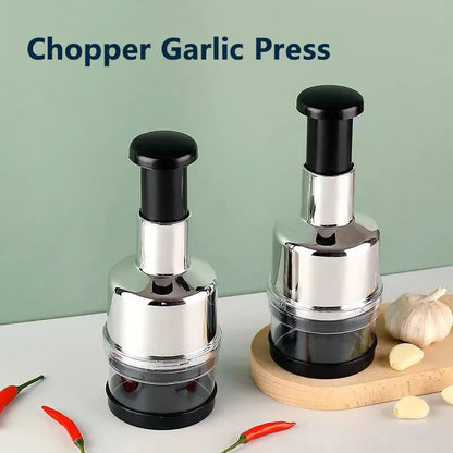 Garlic Press Kitchen Garlic Mincer Manual Crusher Garlic Masher Multi-Function Vegetable Cutter Household Garlic Cutter 2026