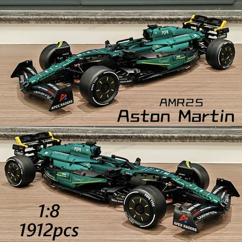 2026 NEW Technical Classic Performance 1912Pcs Aston Martin Sports Car Building Blocks MOC DIY Assembly Model Set Boys Toy Gifts