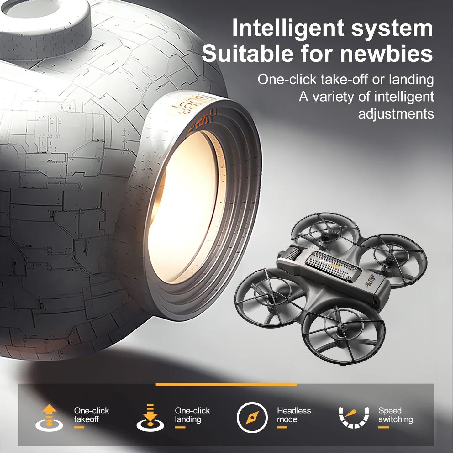 2025 New S156 Drone with Screen Brushless Optical Stream Positioning Quadcopter with Camera FPV Traverser Novice Toy Airplane