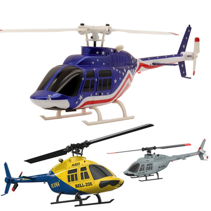 RC ERA C138 BELL 206 Jet Ranger 6-axis Gyro Stabilized Altitude Hold 4ch RC Helicopter Aircraft Hobby for Adults -RTF
