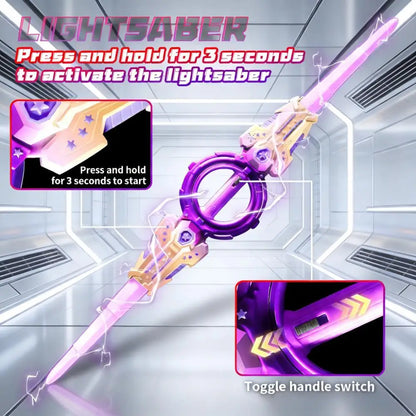 Flashing Led Sword Toy - Fun Role-Play Prop for Outdoor Activities, Family Gatherings and Parties, Suitable for All Ages