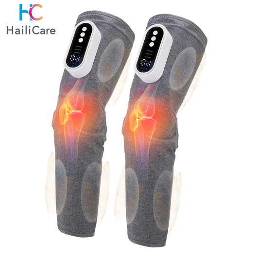 Electric Leg Massager Thigh Calf Air Compression Massager 3 Modes 360° All-Round Wrap Massage Leg Muscle Improve Calf Edema
