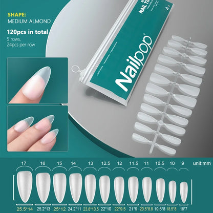 Nailpop 20g Soft Fake Nail Tips Gel Glue Polish Soak Off UV LED Nail Art Gel Short False Nail Extension Function Adhesive Gel