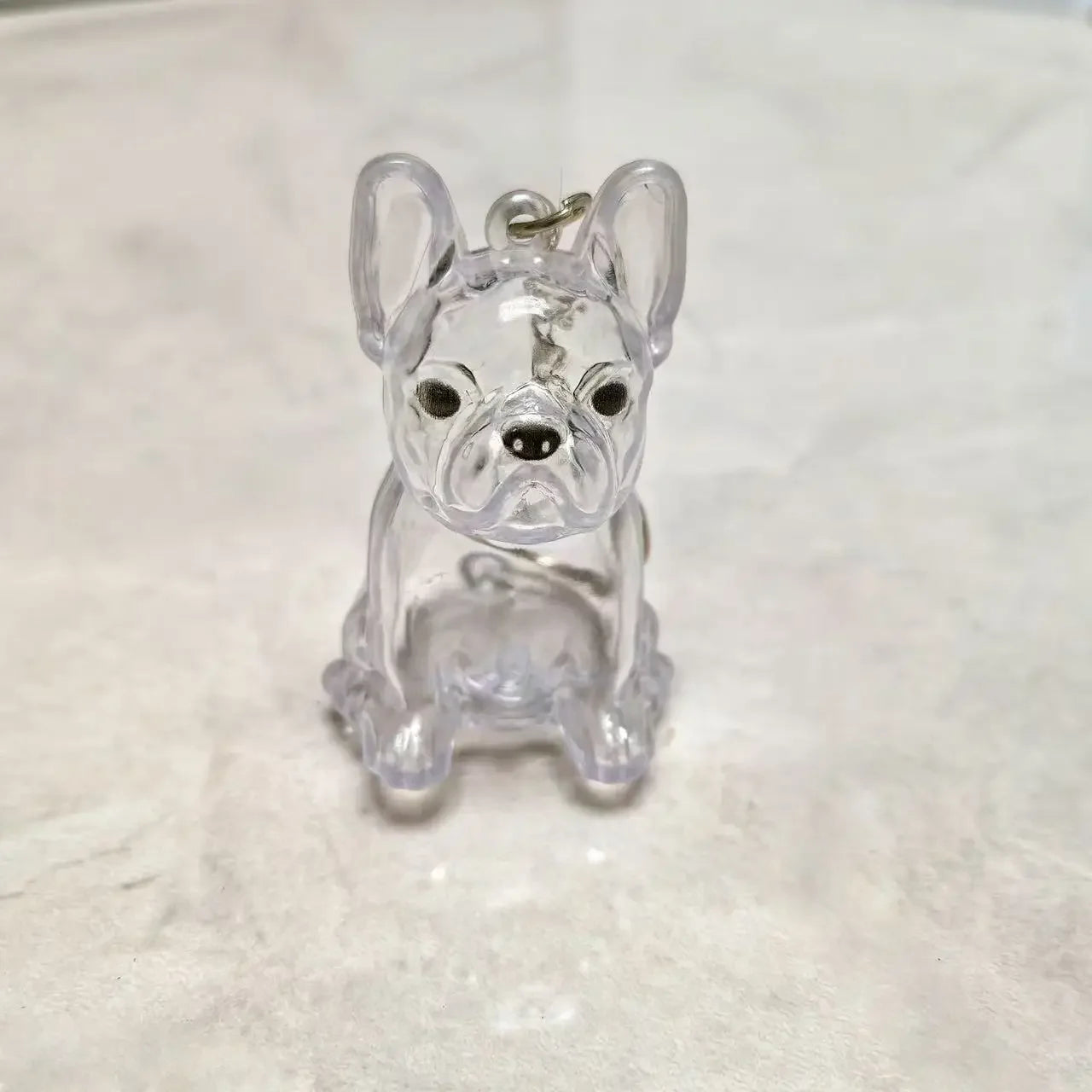 Dog Cat Hair Keychain Fur Container To Fill with Key Ring Accessories Capsule Pendant Storage Bag Pet Put in Keepsake Poodle