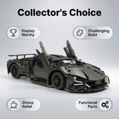 Over 1,000 pieces with stylish and cool designs, full of mechanical flair. Sleek body design. Perfect for birthdays, New Year’s