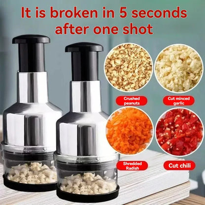 Garlic Press Kitchen Garlic Mincer Manual Crusher Garlic Masher Multi-Function Vegetable Cutter Household Garlic Cutter 2026