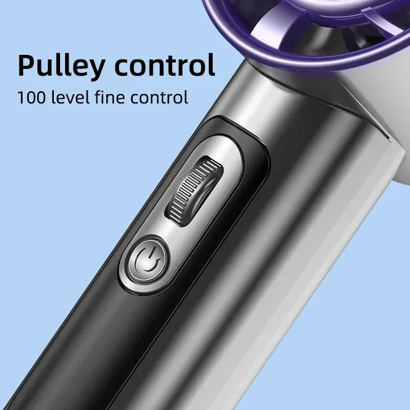 Xiaomi 2026 Handheld Turbo Fan R2 With Led Display And 100 Gears Wind Speed Usb Charging Small Wind Cannon High Speed