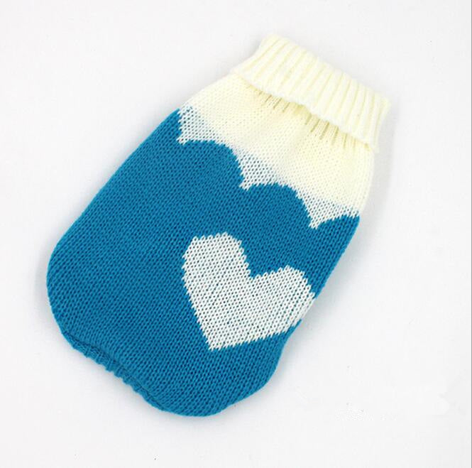 Dog Sweater, Pet Clothing, Knitted Pet Outfit