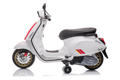 Vespa Sprint, 12 Volt Electric Scooter With Music And More!
