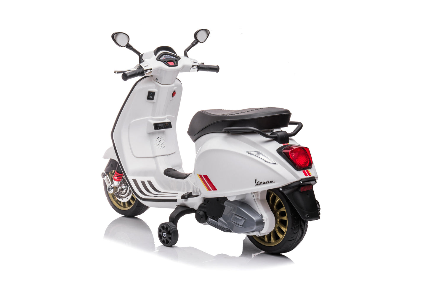 Vespa Sprint, 12 Volt Electric Scooter With Music And More!