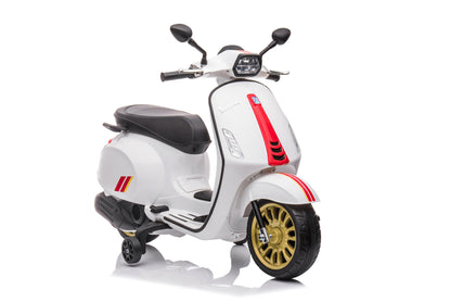 Vespa Sprint, 12 Volt Electric Scooter With Music And More!