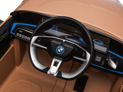 Bmw I4, Electric Children's Car, 12V, Leather Seat, Music Module And More!