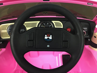Volkswagen Beetle Classic Car, A 12-Volt Children's Car With Rubber Tires And More!