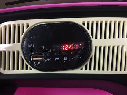 Volkswagen Beetle Classic Car, A 12-Volt Children's Car With Rubber Tires And More!
