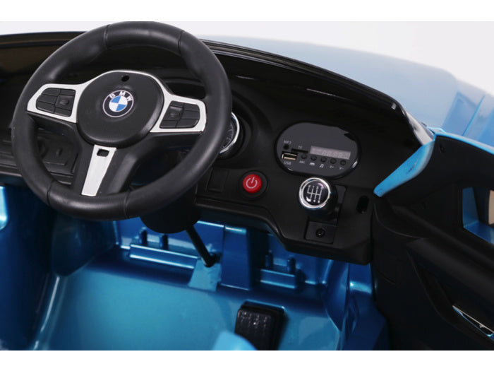 Bmw 6 Gt, Leather Seat, Rubber Tires, Children's Battery Car!