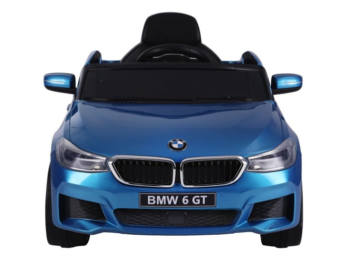 Bmw 6 Gt, Leather Seat, Rubber Tires, Children's Battery Car!