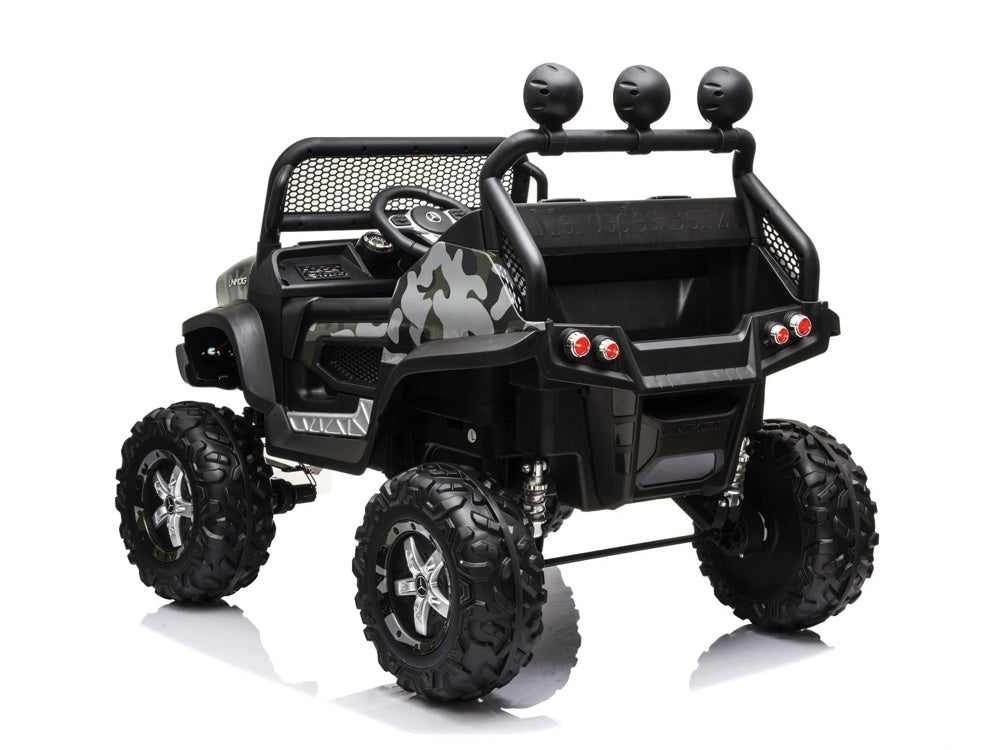 Mercedes-Benz Unimog, 12V Children's Battery Vehicle, Buggy With Many Options
