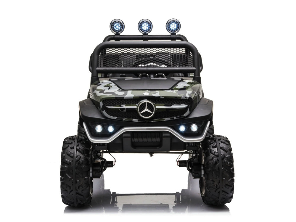 Mercedes-Benz Unimog, 12V Children's Battery Vehicle, Buggy With Many Options