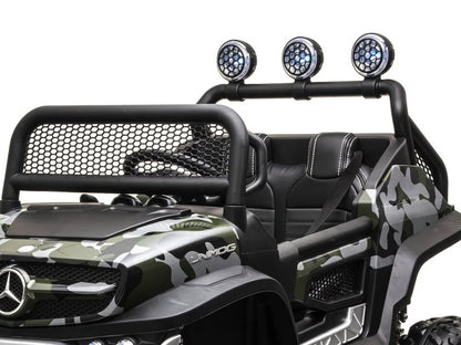 Mercedes-Benz Unimog, 12V Children's Battery Vehicle, Buggy With Many Options