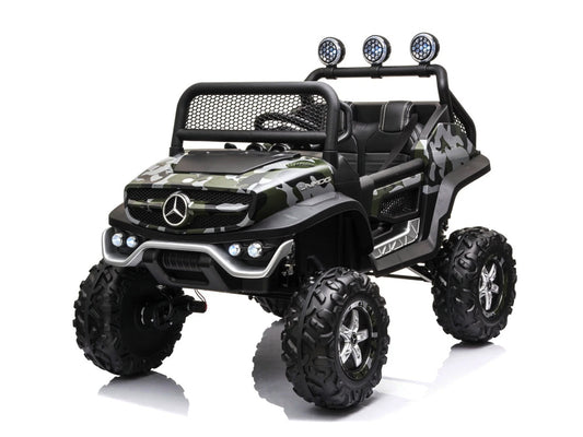 Mercedes-Benz Unimog, 12V Children's Battery Vehicle, Buggy With Many Options