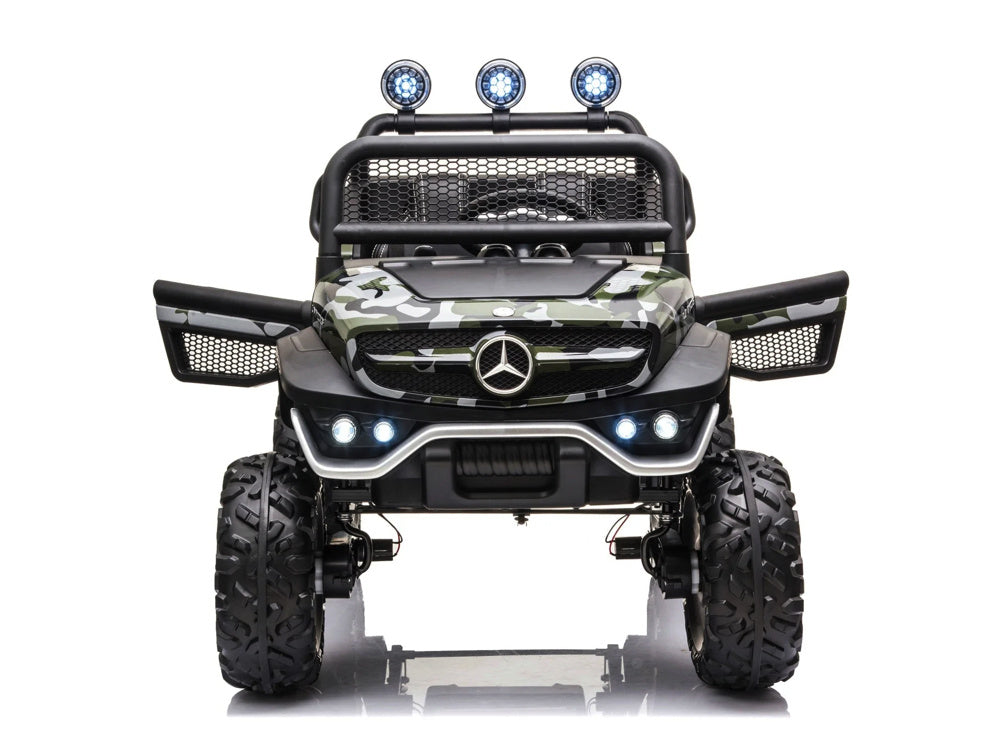 Mercedes-Benz Unimog, 12V Children's Battery Vehicle, Buggy With Many Options