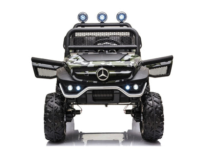 Mercedes-Benz Unimog, 12V Children's Battery Vehicle, Buggy With Many Options